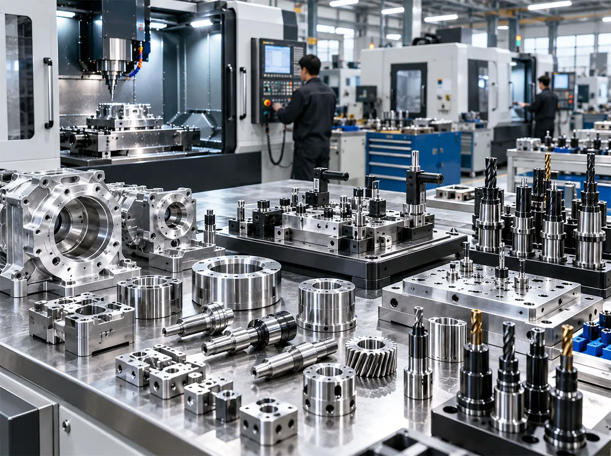 Gia công chi tiết chính xác, jig, đồ gá